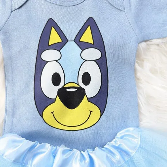 Bluey Bingo Tutu Costume For Baby Girls and Toddler Girls NWT - Picture 3 of 4